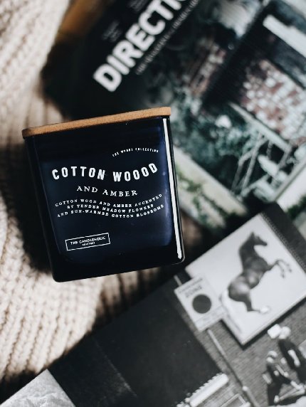 Nến Candleholic Cottonwood Amber