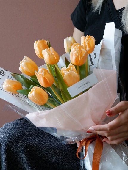 Light Orange Tulip
